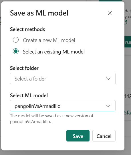 existingMLModel